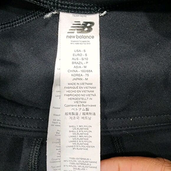 New Balance Women's Black Sports Running/ Yoga Leggings Sizes Small - Picture 4 of 6